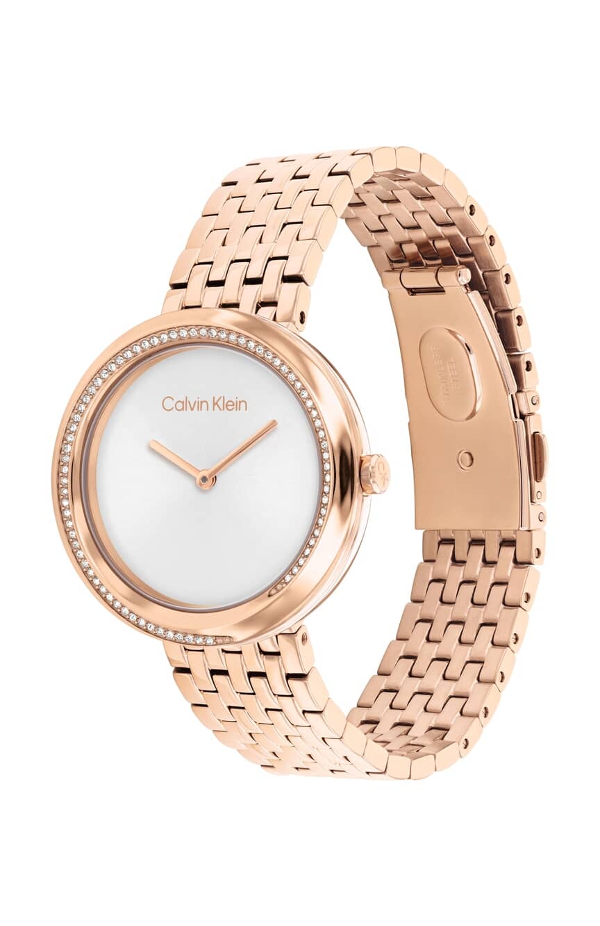 Calvin Klein Twisted Bezel Women'S 25100038