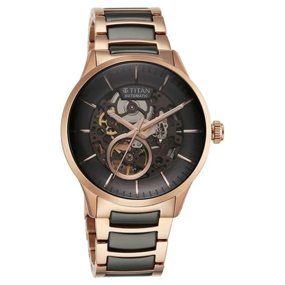 Automatic Black & Stainless Steel Men's Watch 90174KD03