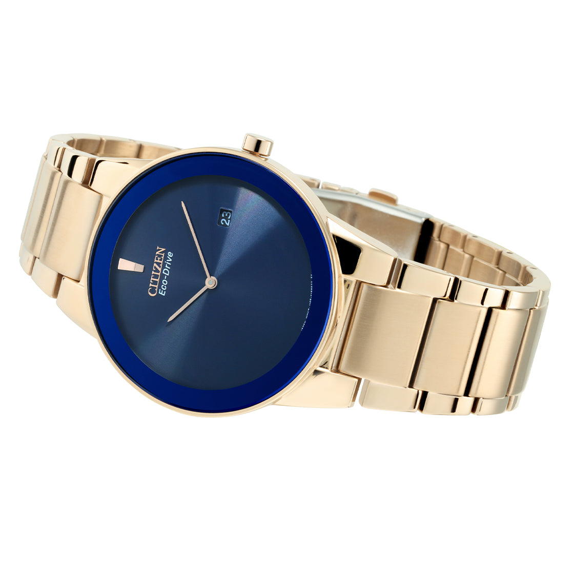 Citizen Analog Blue & Stainless Steel Men's Watch AU1066 80L