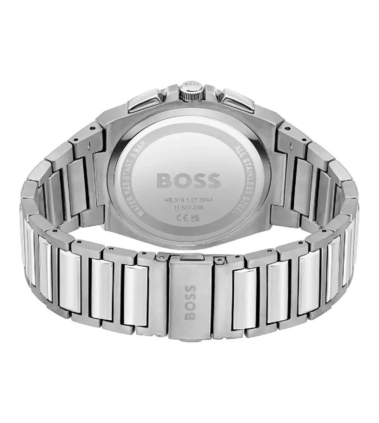 Hugo Boss Analog Blue & Stainless Steel Men's Watch 1514048