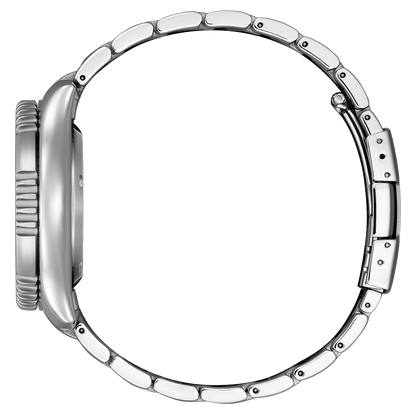 Citizen Analog Blue & Stainless Steel Men' NY0161 63L