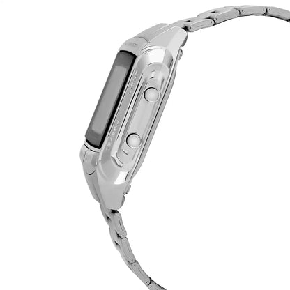 Casio Digital Grey & Stainless Steel Unisex Watch DB27