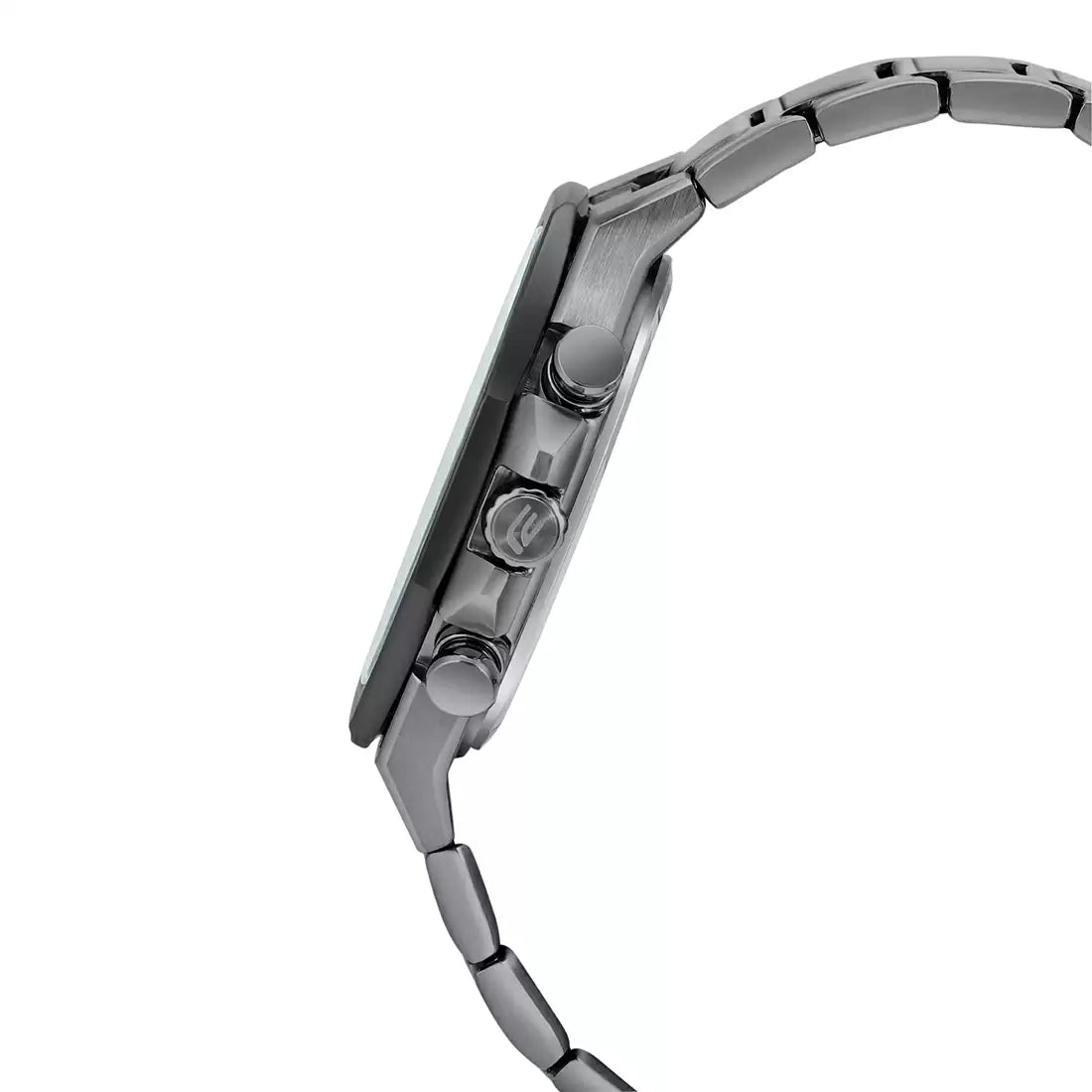 Casio Digital Black & Stainless Steel Men's Watch EX529