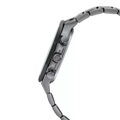 Casio Digital Black & Stainless Steel Men's Watch EX529