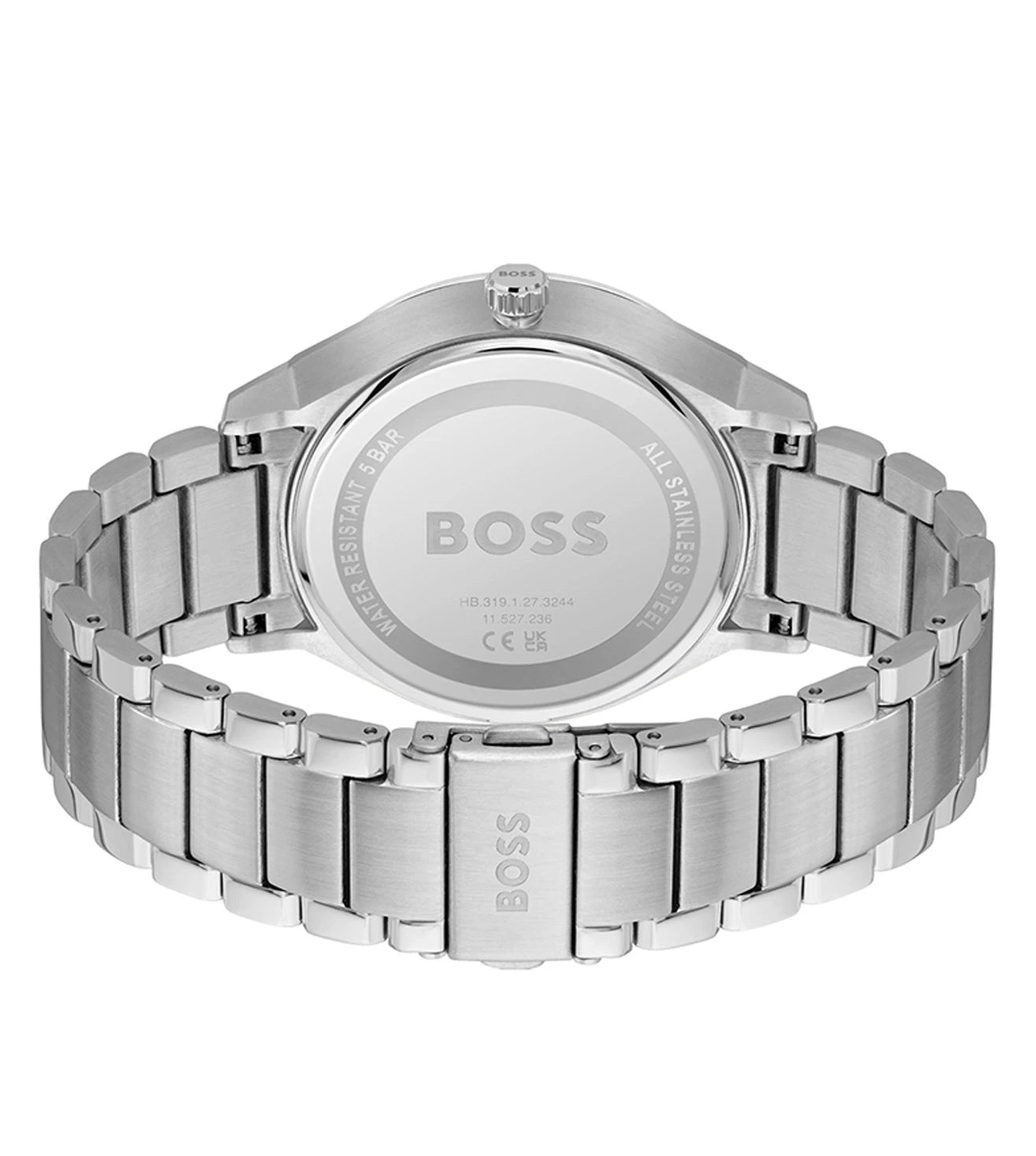 Hugo Boss Analog Blue & Stainless Steel Men's Watch 1514106