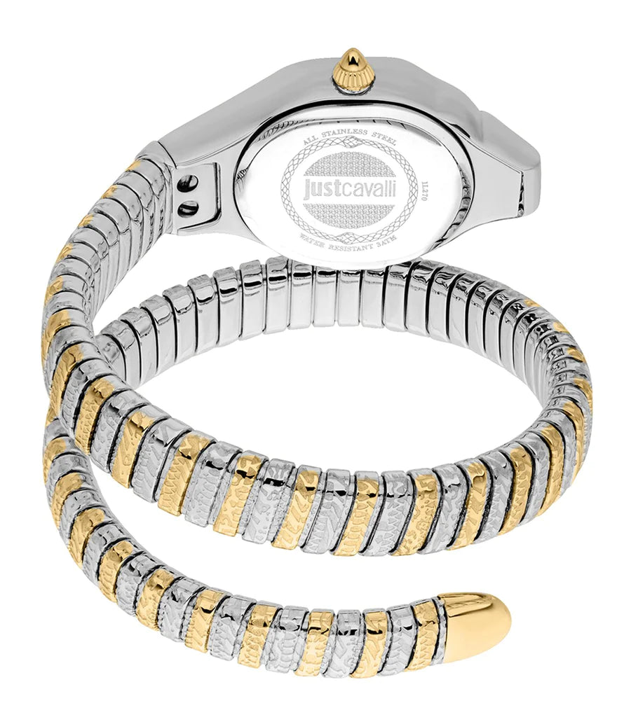 Just Cavalli Analog Brown & Stainless Steel Women's Watch JC1L270M0055