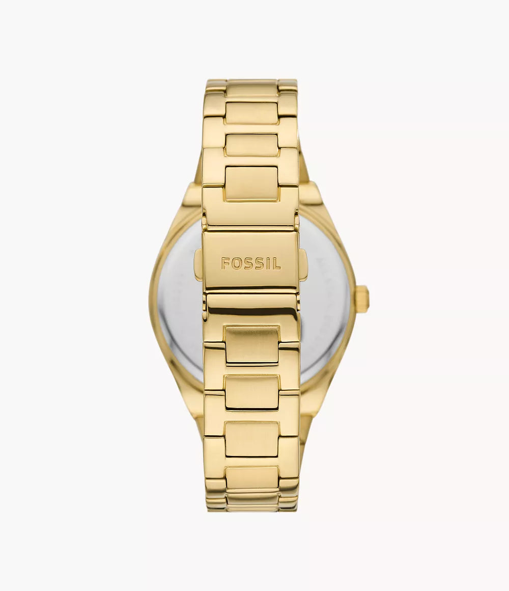 Fossil Analog Pink & Stainless Steel Women's Watch ES5325