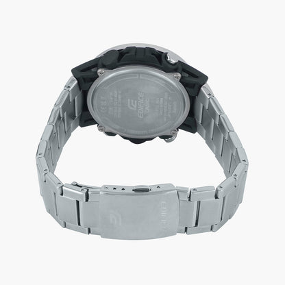 Casio Analog Black & Stainless Steel Men's Watch ED574