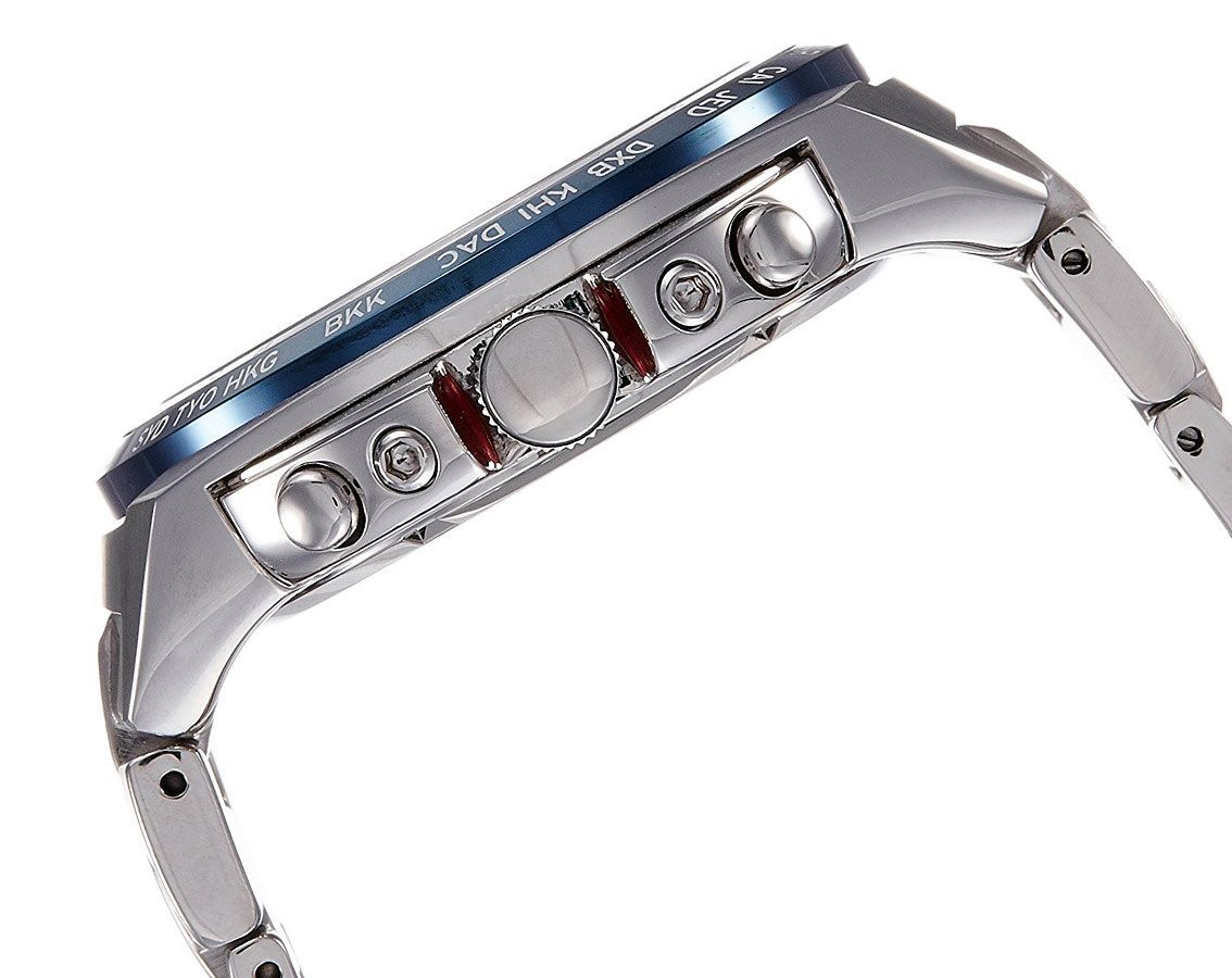 Seiko Analog White & Stainless Steel Men's Watch SSC485P1