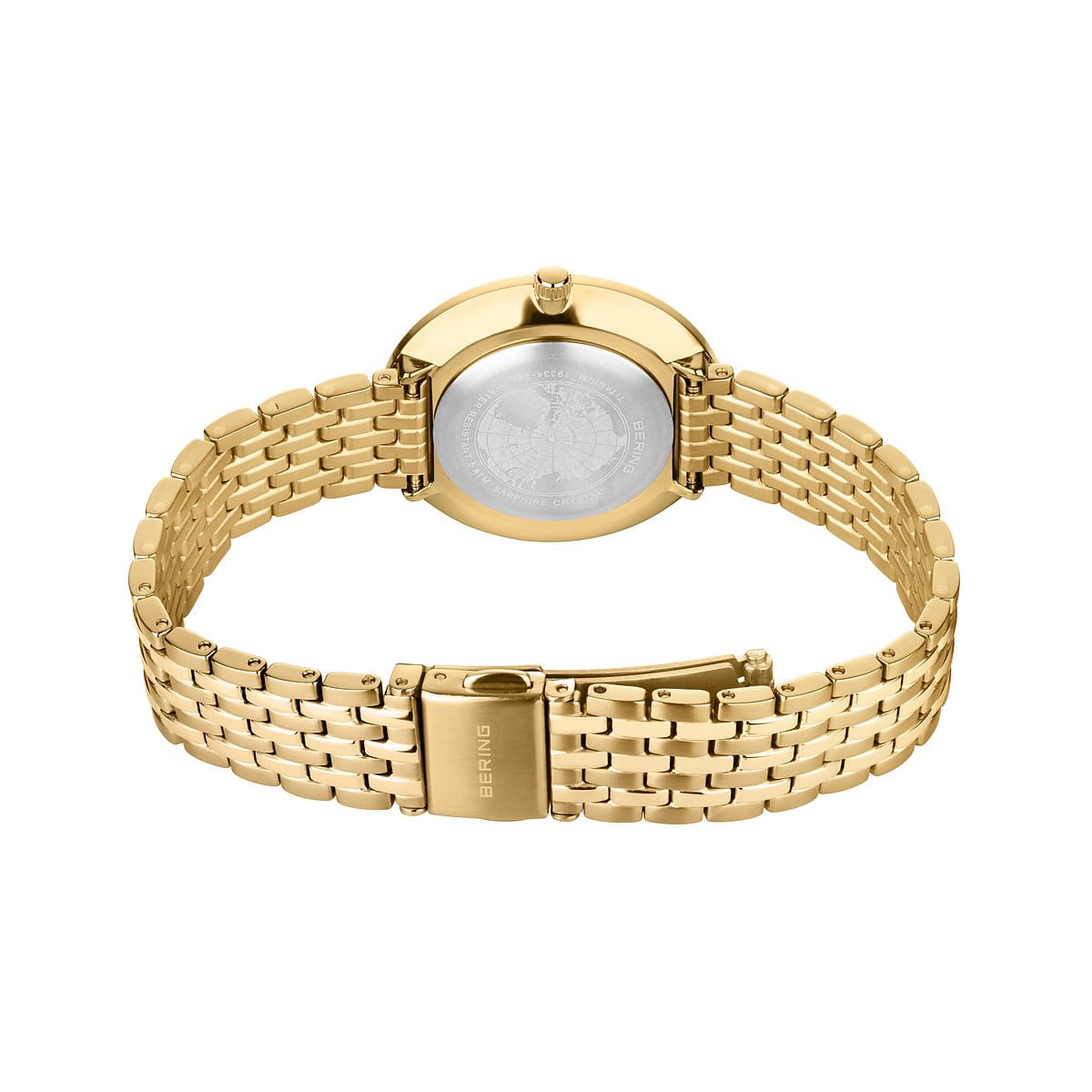 Bering White Analogue Women Watch
