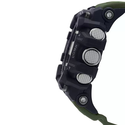 Casio Analog-Digital Black & Resin Men's Watch G662