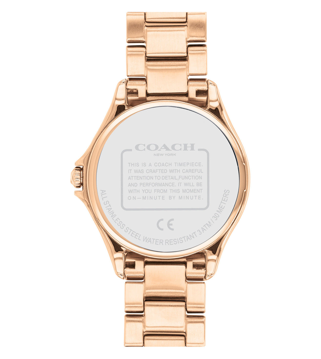 Coach Analog Rose Gold & Stainless Steel Women's Watch NDCO14503505W
