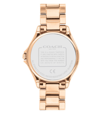 Coach Analog Rose Gold & Stainless Steel Women's Watch NDCO14503505W