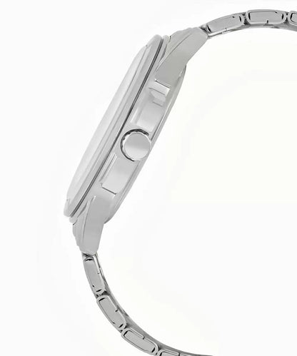 CASIO Analog White & Stainless Steel Men's Watch A552