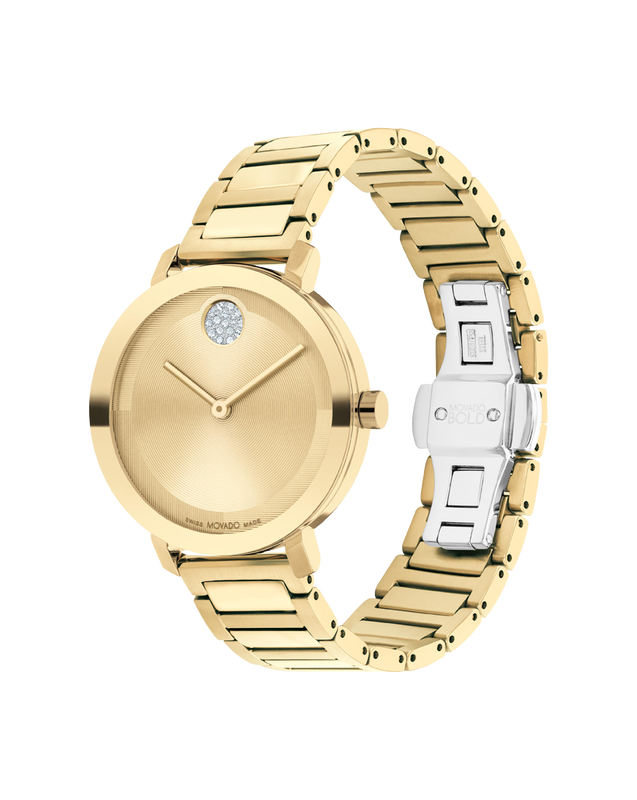 Movado  Gold & Stainless Steel Women's Watch 3601106
