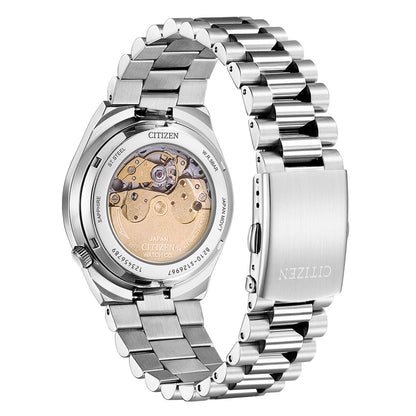 Citizen Analog Blue & Stainless Steel Men's Watch NJ0151 88M