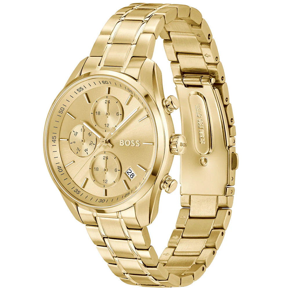 Hugo Boss Gold Steel Multi-function Women's Watch 1502768
