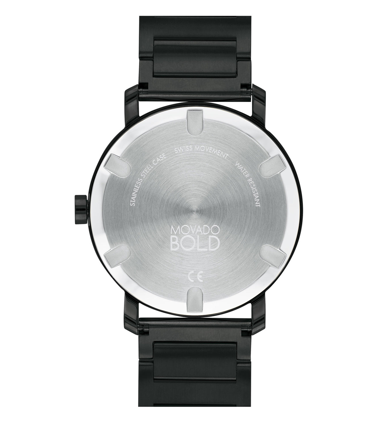 Movado Analog Black & Stainless Steel Men's Watch 3600752