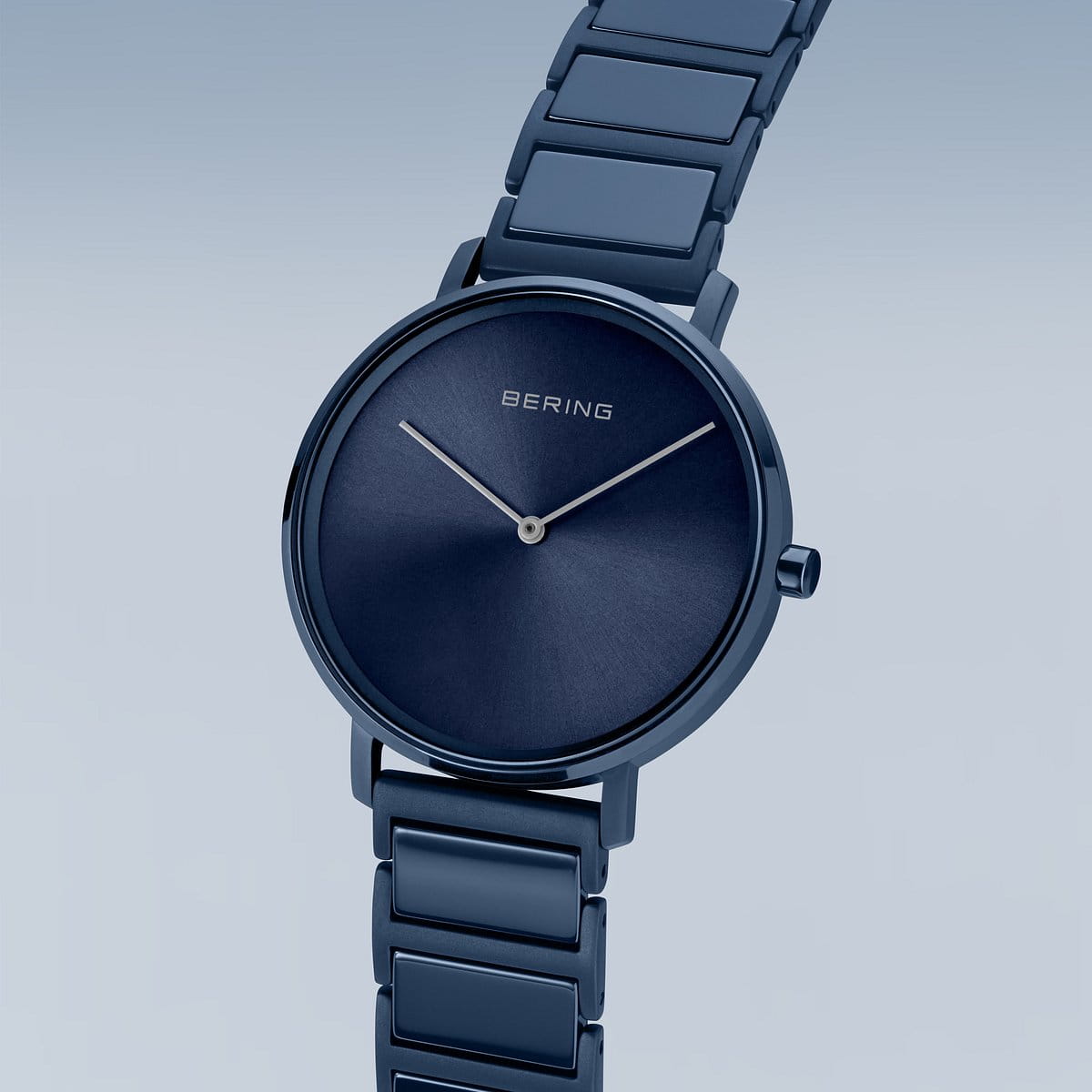 Bering Analog Blue & Stainless Steel Women's Watch 18531 797