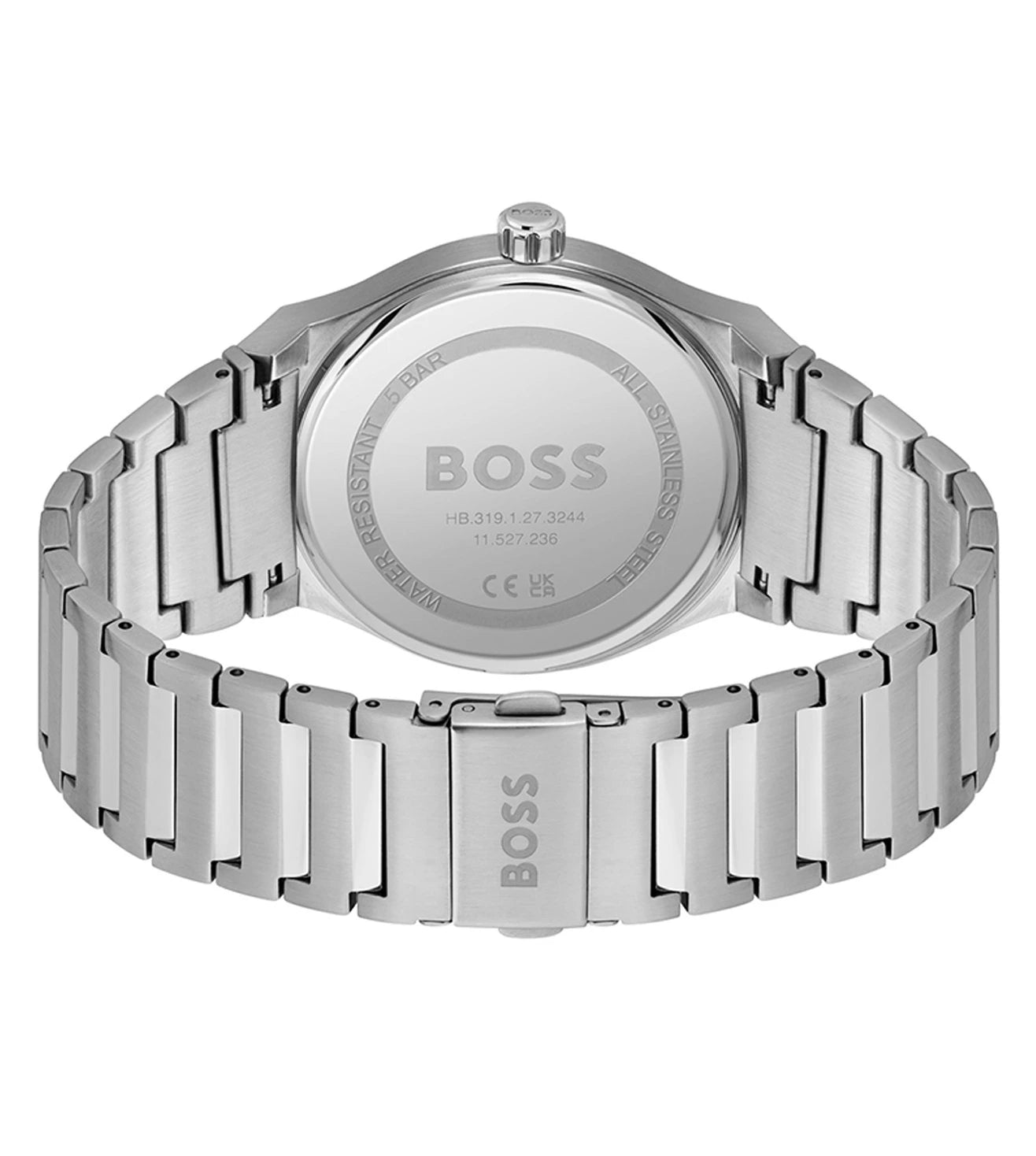 Hugo Boss Analog Green & Stainless Steel Men's Watch 1514079