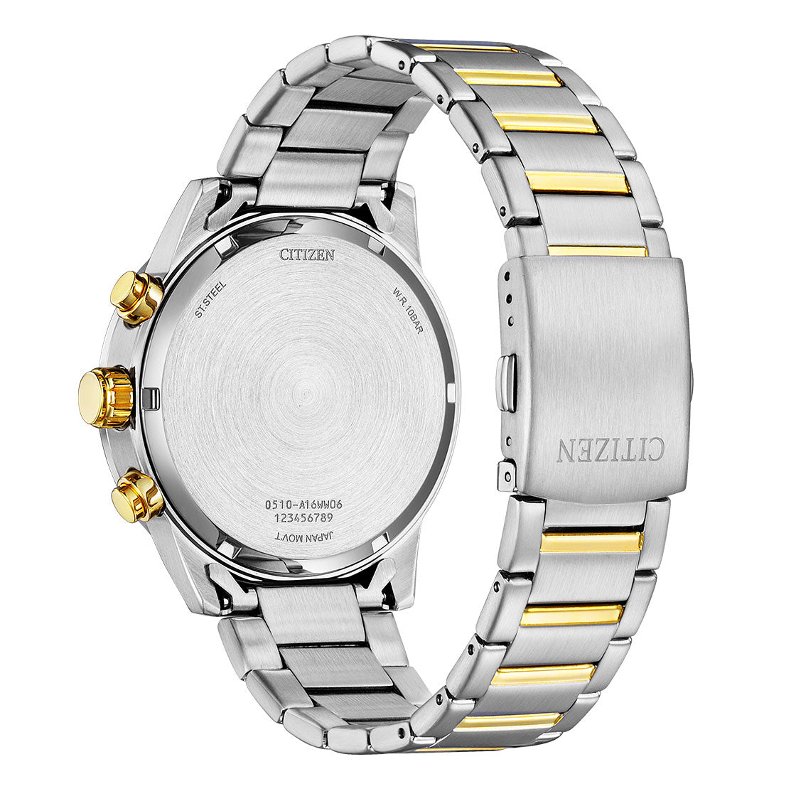 Citizen Analog Multi-Colour & Stainless Steel Men's Watch AN3689 55X