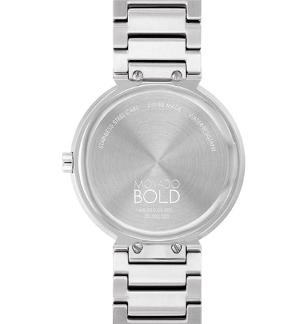 Movado  Grey & Stainless Steel Women's Watch 3601091