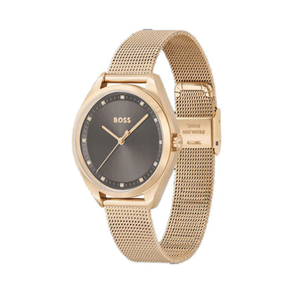Hugo Boss Analog Gray & Stainless Steel Women's Watch 1502668