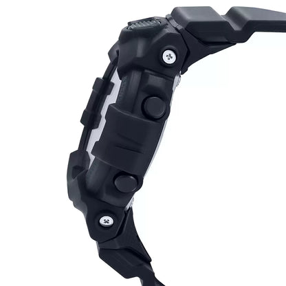 Casio Analog-Digital Black & Resin Men's Watch G827