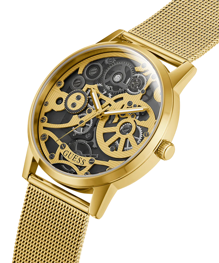 Guess  Gold &  Mesh Men's Watch GW0538G2