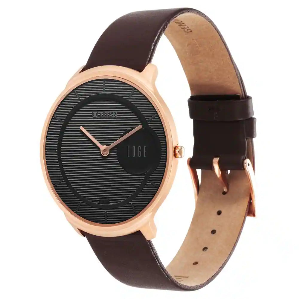 Analog Black &  Men's Watch 1843WL03