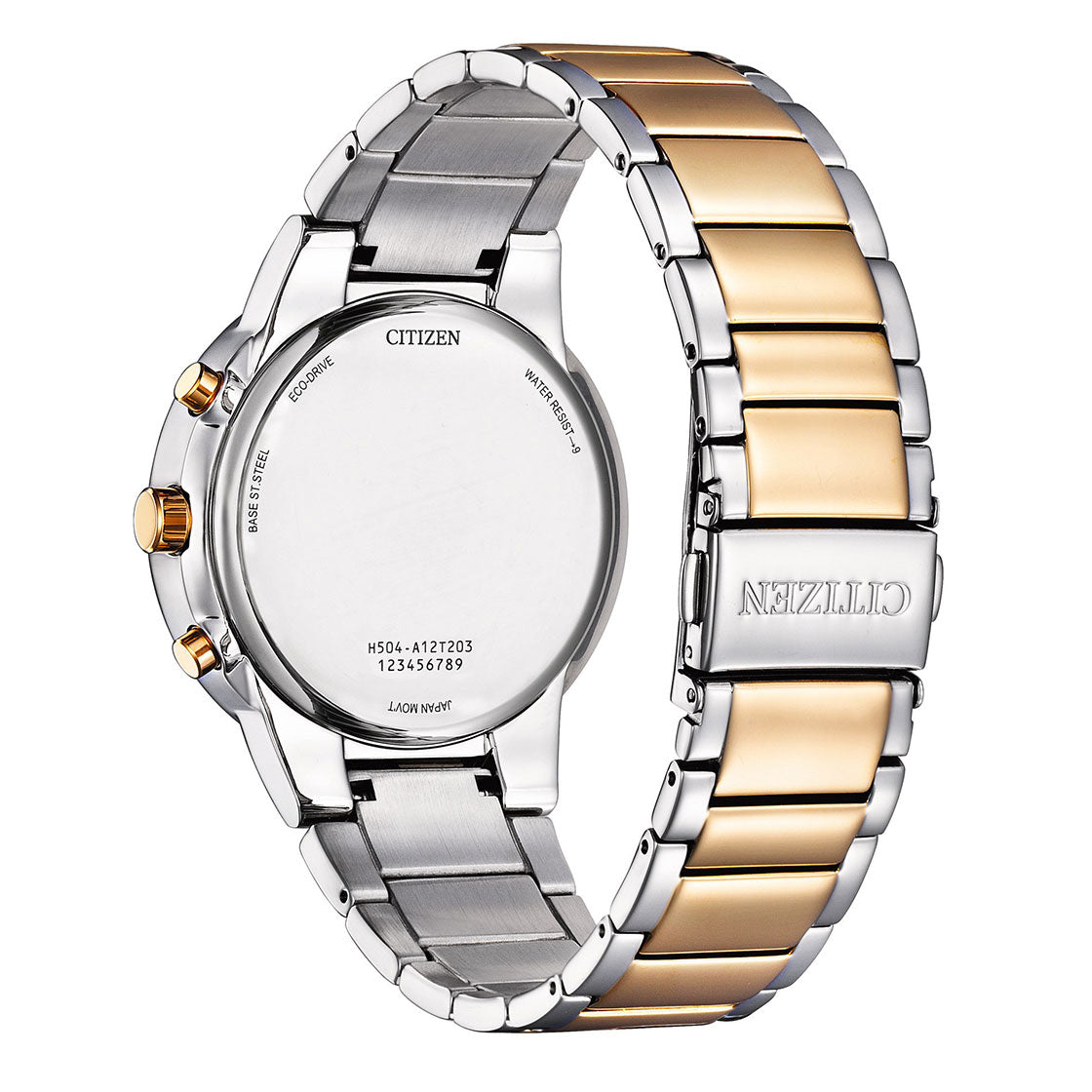 Citizen Analog Green & Stainless Steel Men's Watch AT2244 84X