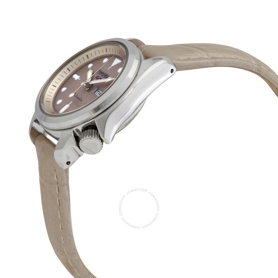 Seiko Analog Cream & Leather Women's Watch SRE005K1