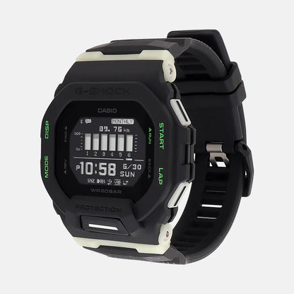 Casio Digital Black & Resin Men's Watch G1416