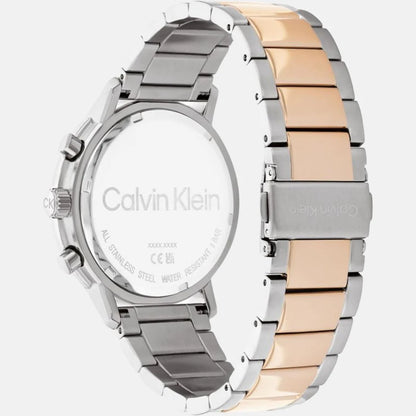 CALVIN KLEIN Chronograph Grey & Stainless Steel Men's Watch 25200064