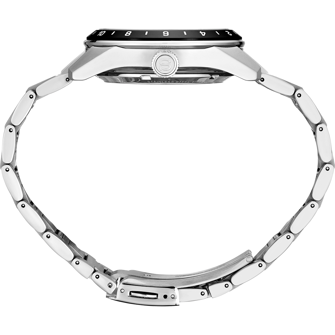 Seiko Analog Black & Stainless Steel Men's Watch SPB221J1