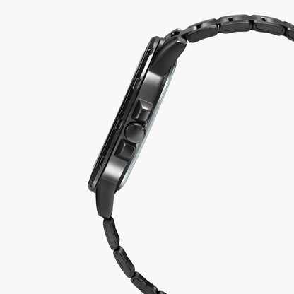 Casio Analog Black & Stainless Steel Men's Watch A2070