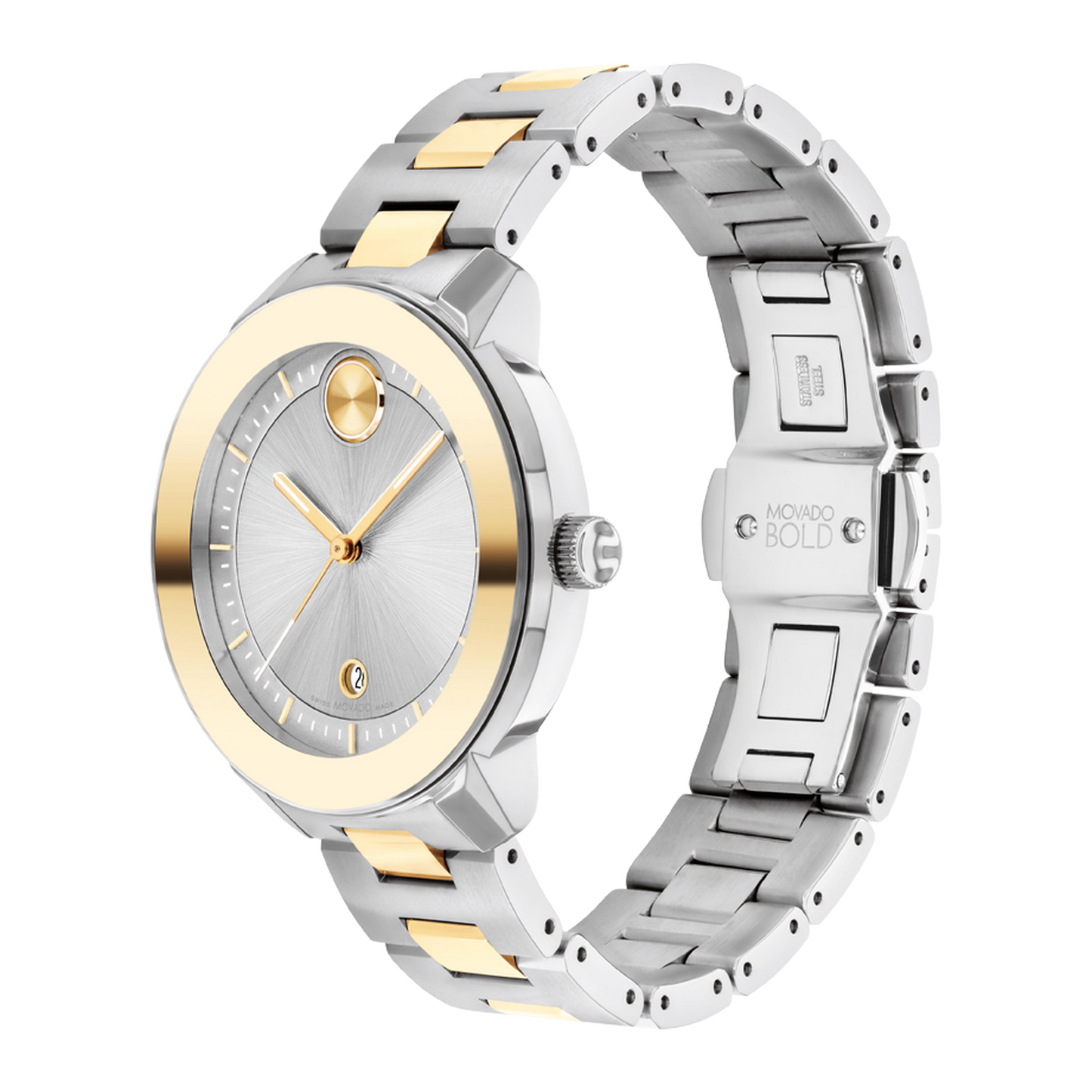 Movado Analog Silver & Stainless Steel Women's Watch 3600870