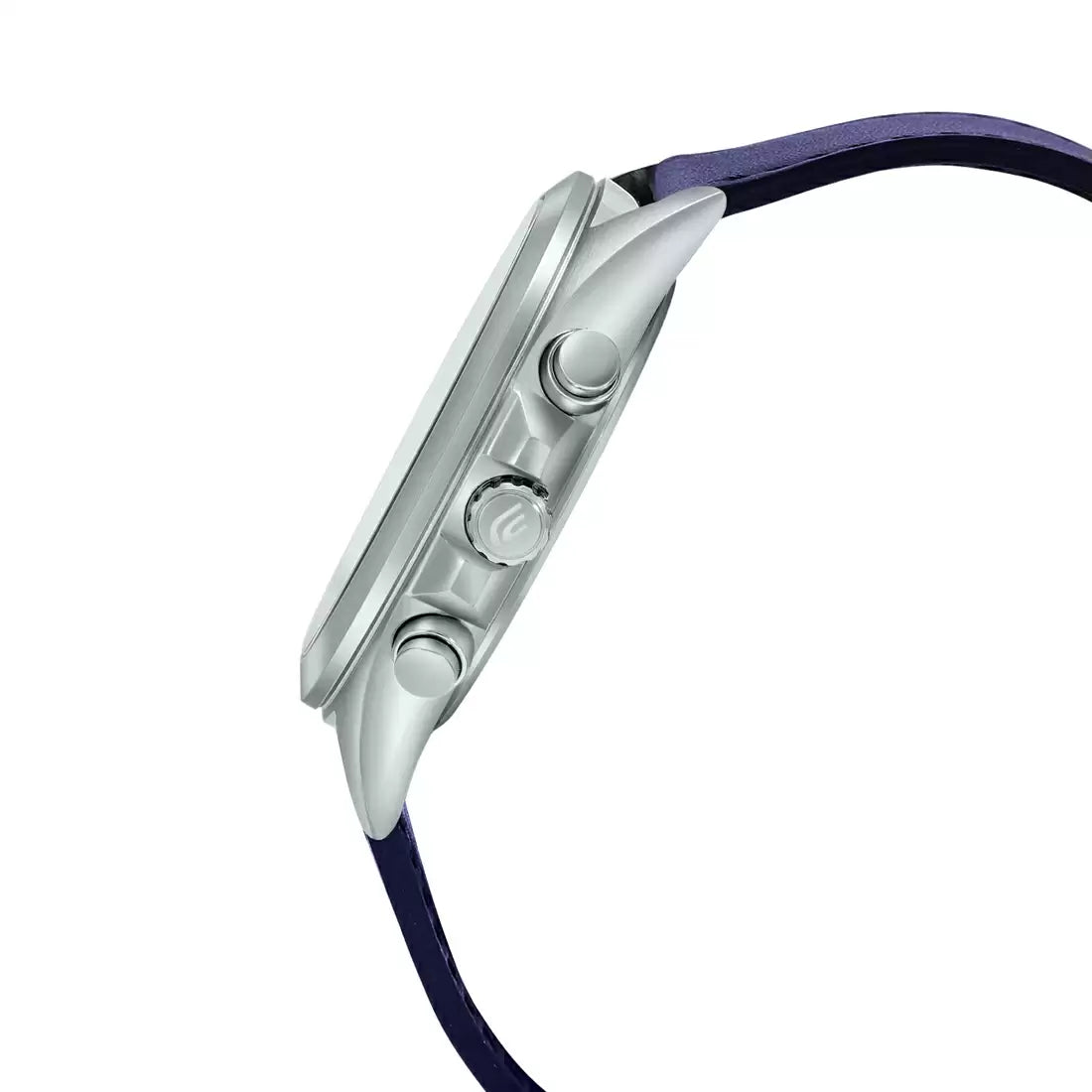 Casio Analog White & Leather Men's Watch ED543