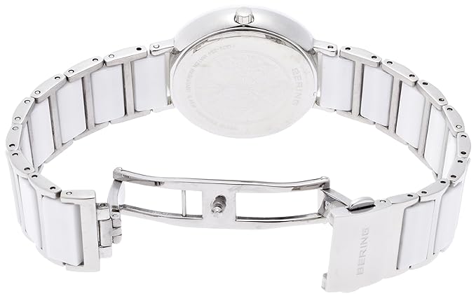 Bering  white & Stainless Steel Women's Watch 11429 754