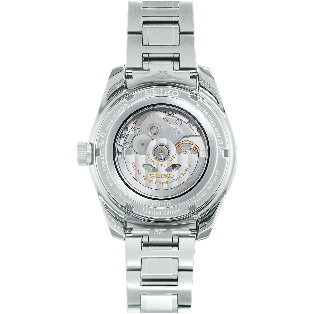 Seiko Analog White & Metal band Men's Watch SPB303J1