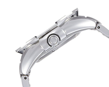 Seiko Analog White & Stainless Steel Women's Watch SXDF49P1