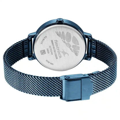 Fastrack Analog Blue & Stainless Steel Women's Watch 6278QM01