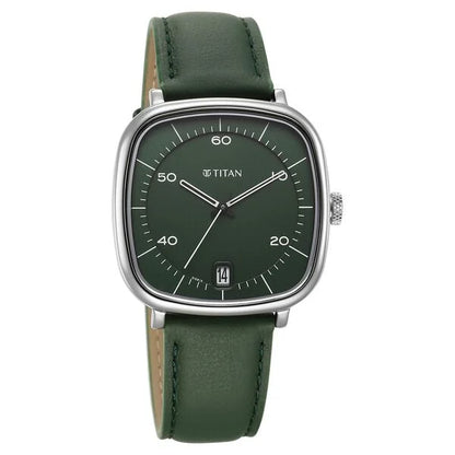 Analog Green & Stainless Steel Men' 1885SL04