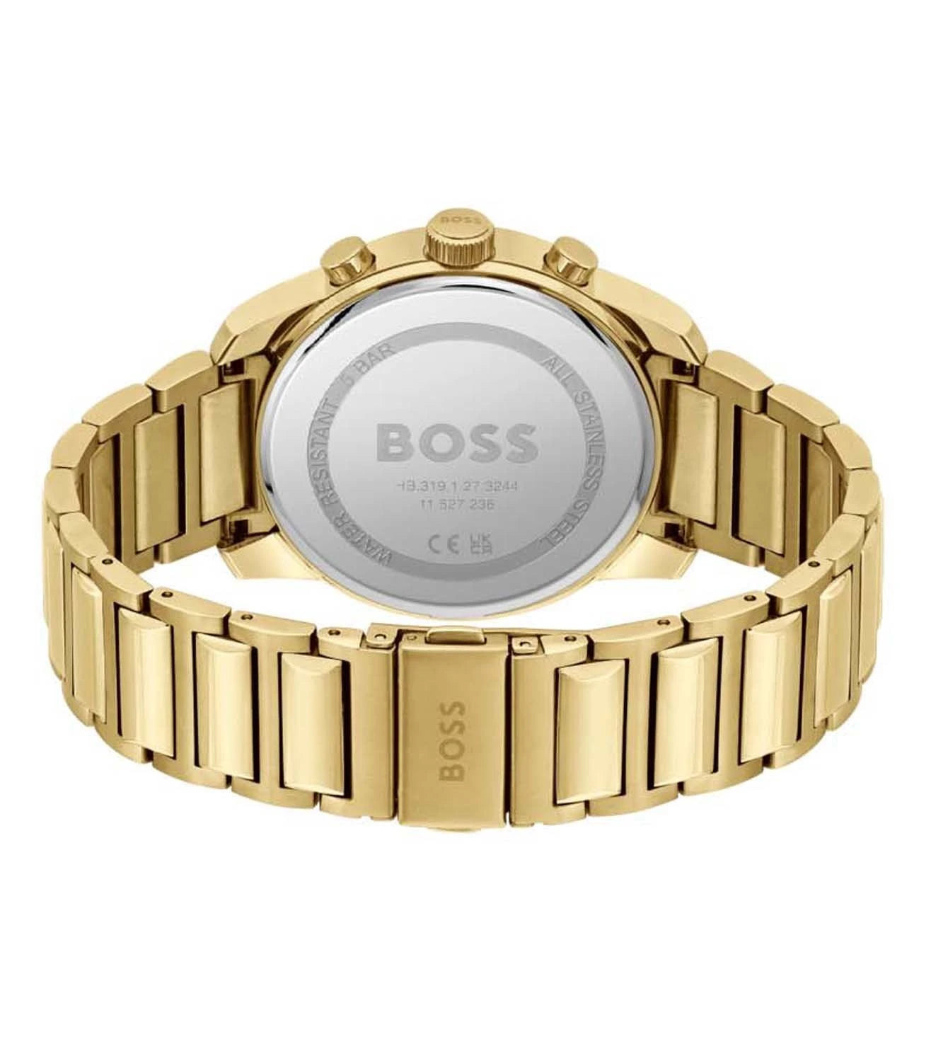 Hugo Boss Analog Black & Stainless Steel Men's Watch 1514006