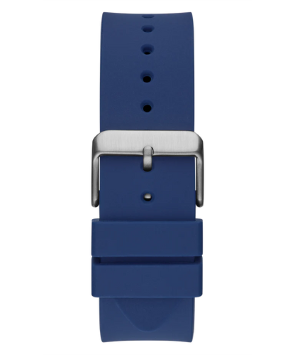Guess  Blue & Silicone Men's Watch GW0203G7
