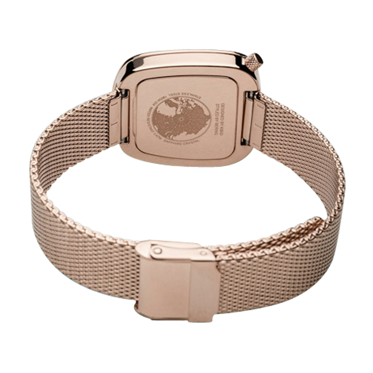 Bering Analog White & Milanese Women's Watch 18034 364