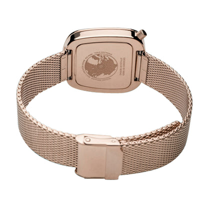 Bering Analog White & Milanese Women's Watch 18034 364