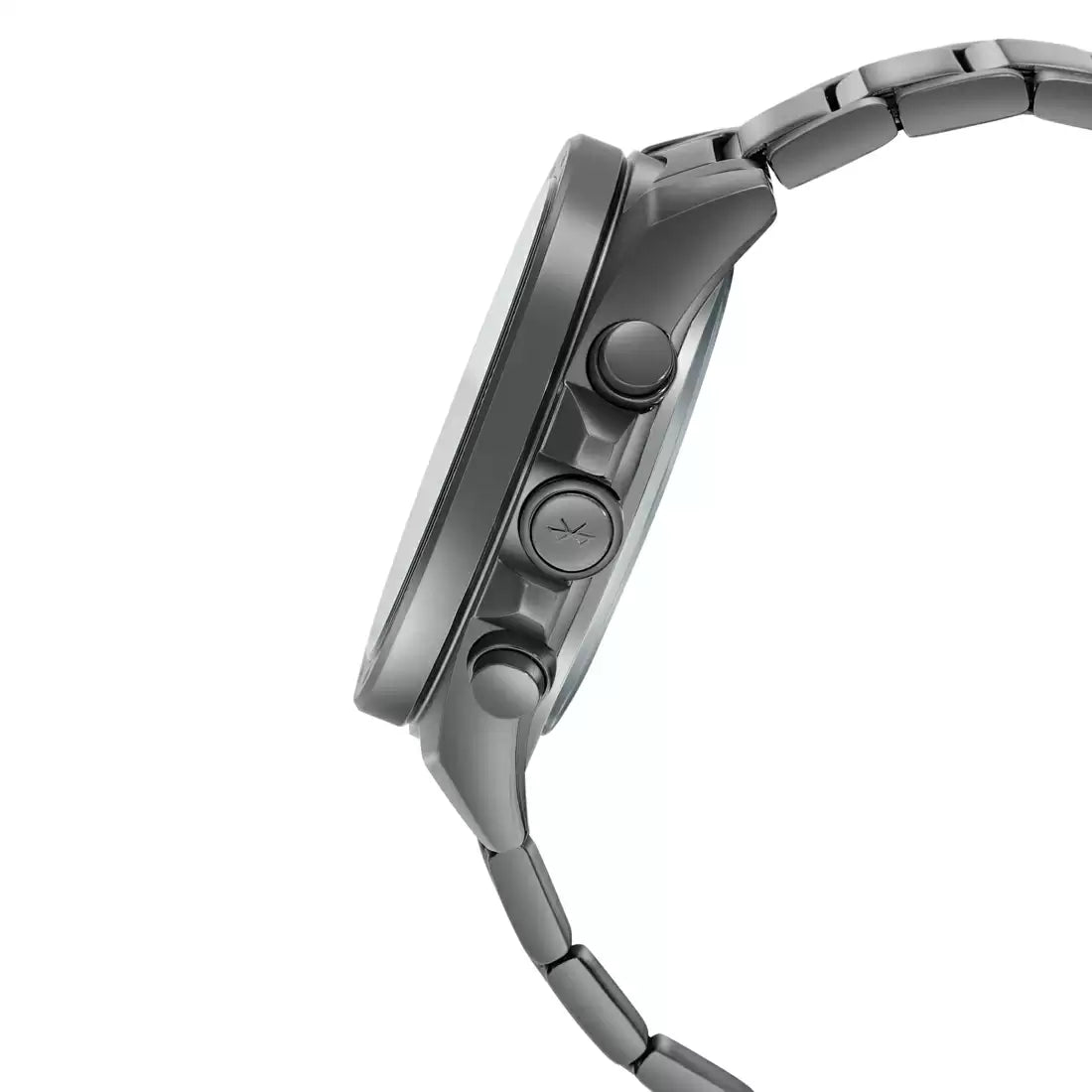 CASIO Analog-Digital Black & Stainless Steel Men's Watch ED527