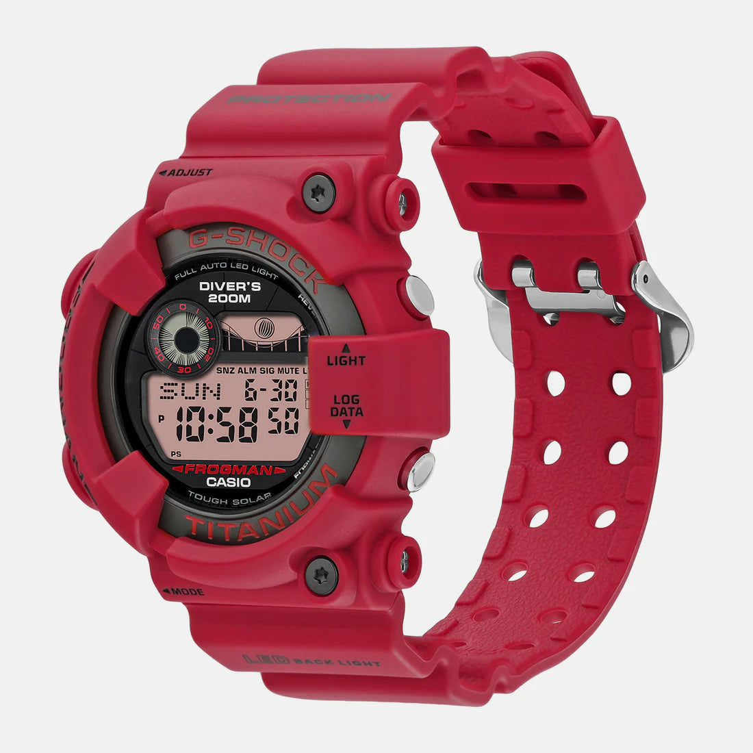 CASIO Digital Red & Resin Men's Watch G1394