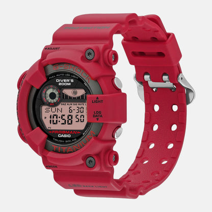 CASIO Digital Red & Resin Men's Watch G1394